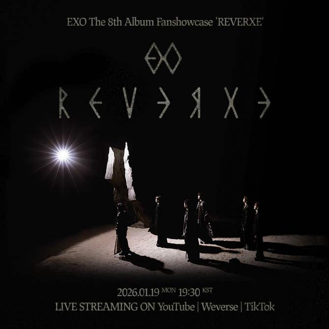 EXO Rilis Album REVERXE 2026 dengan Crown