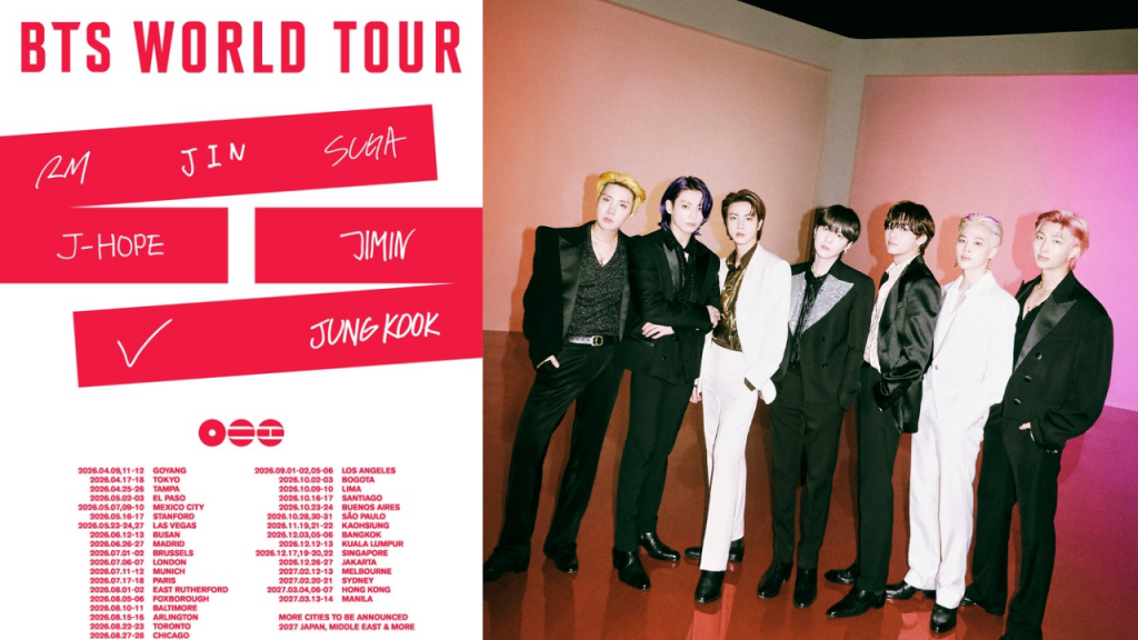 BTS Reunion Tour 2026 Jelajahi 65 Kota Dunia