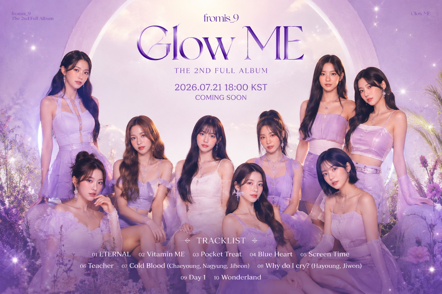 fromis_9 Resmi Comeback 21 Juli dengan Album Glow ME 1 image 4 K-Popers Indonesia